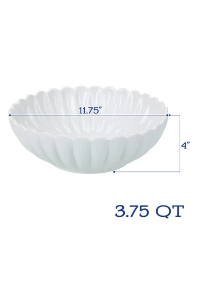 Bia Cordon Bleu Petal Round Serving Bowls, Set Of 2