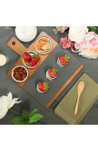 Bia Cordon Bleu Appetizer Board With Dip Dishes