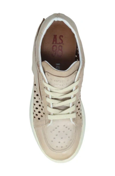 As98 A.s.98 Adrian Platform Sneaker In Neutral