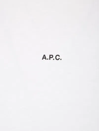 Apc A.p.c. T-shirt Boxy Micro Logo Gots