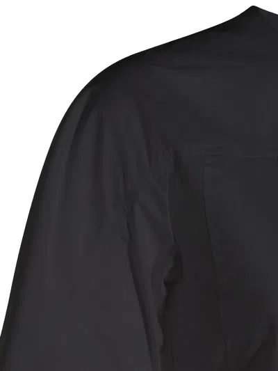 Add Black Concealed Zip Dress