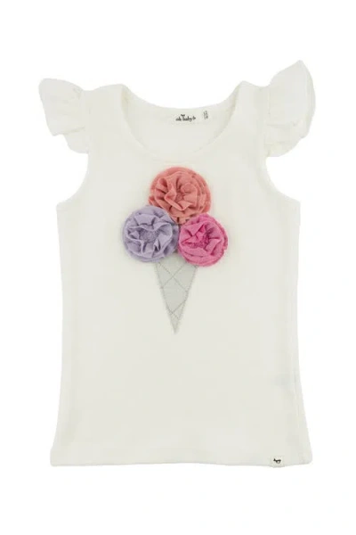 Oh Baby ! Ice Cream Bright Sparkle Flutter Tank