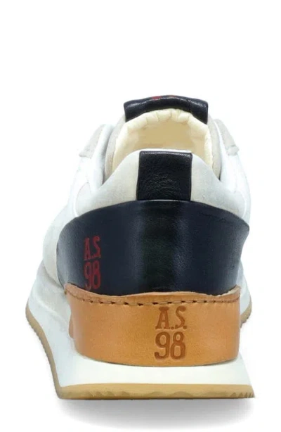 As98 A.s.98 Burke Sneaker In White