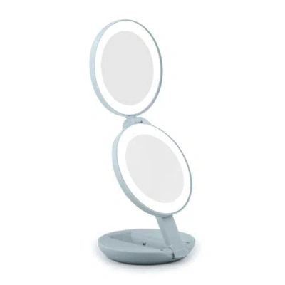 Zadro Lighted Travel Mirror With Magnification & Folding-to-compact