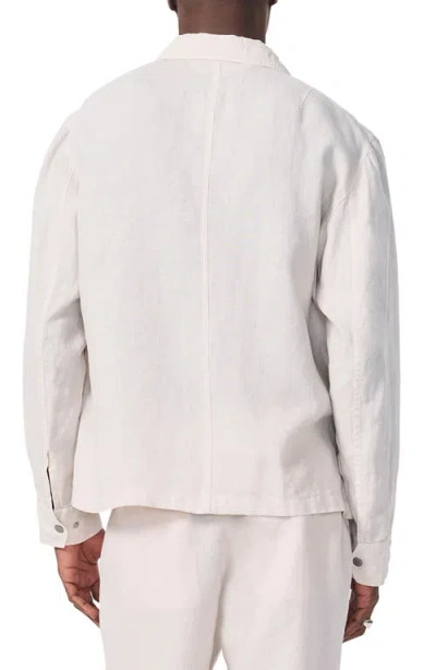 Rag & Bone Angus Linen Shirt Jacket