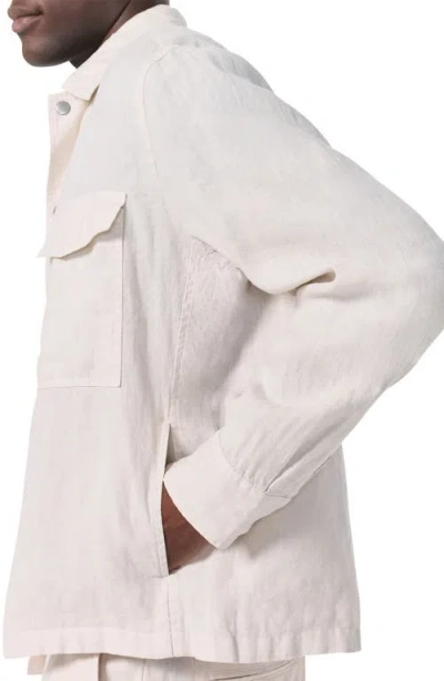 Rag & Bone Angus Linen Shirt Jacket
