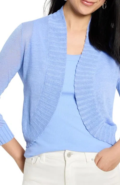 Nic + Zoe Nic+zoe Linen Blend Bolero Cardigan