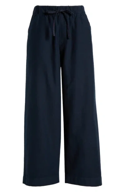 Rag & Bone Cleo Wide Leg Cotton Drawstring Pants