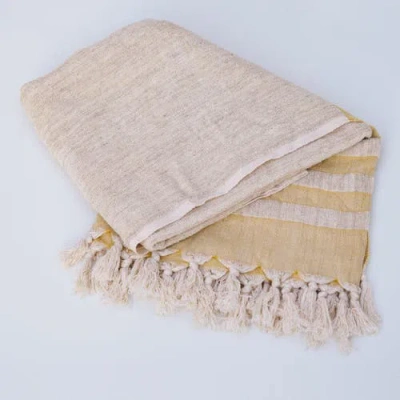 Loom.ist Hand Loomed Linen Terry Bath Towel