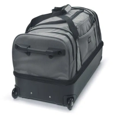 Ful Workhorse 30in Rolling Duffel Bag, Retractable Pull Handle, Split Level Storage
