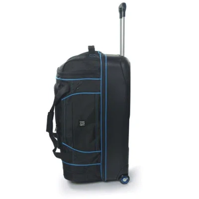 Ful Workhorse 30in Rolling Duffel Bag, Retractable Pull Handle, Split Level Storage