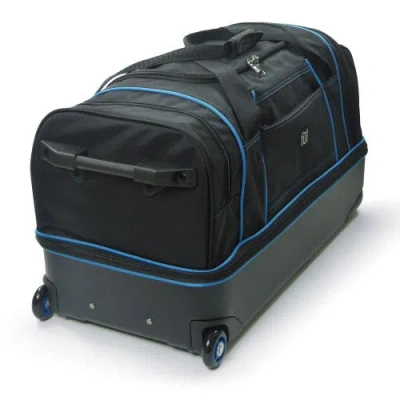 Ful Workhorse 30in Rolling Duffel Bag, Retractable Pull Handle, Split Level Storage