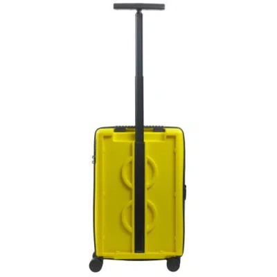 Lego ® Signature Brick 2x3 Trolley Expandable 21.5 Inch Carry-on Luggage In Yellow