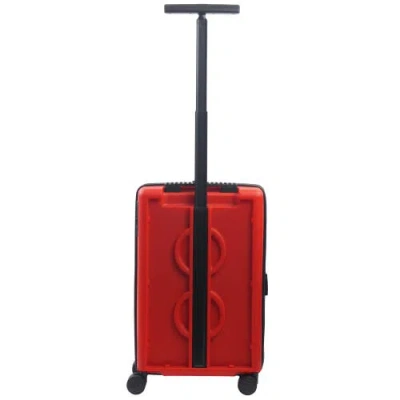 Lego ® Signature Brick 2x3 Trolley Expandable 21.5 Inch Carry-on Luggage In Red