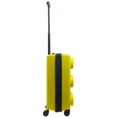 Lego ® Signature Brick 2x3 Trolley Expandable 21.5 Inch Carry-on Luggage In Yellow