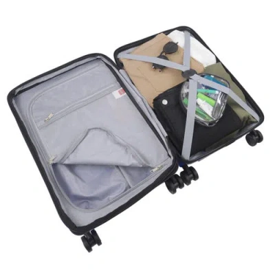 Lego ® Signature Brick 2x3 Trolley Expandable 21.5 Inch Carry-on Luggage In Blue