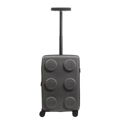 Lego ® Signature Brick 2x3 Trolley Expandable 21.5 Inch Carry-on Luggage In Gray