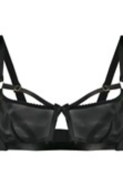 Atelier Bordelle Lace Multi-strap Bra Underwear Black