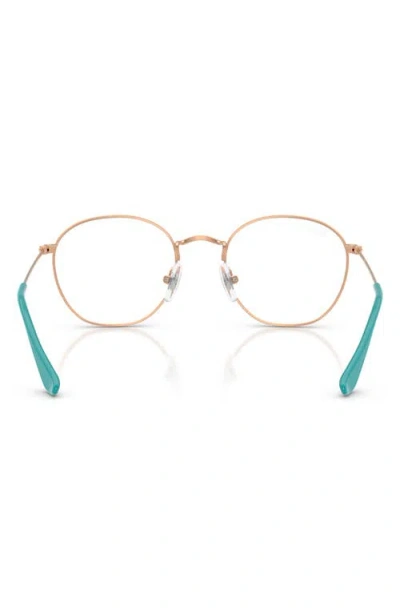 Ray Ban Ray-ban Kids' 48mm Irregular Optical Glasses