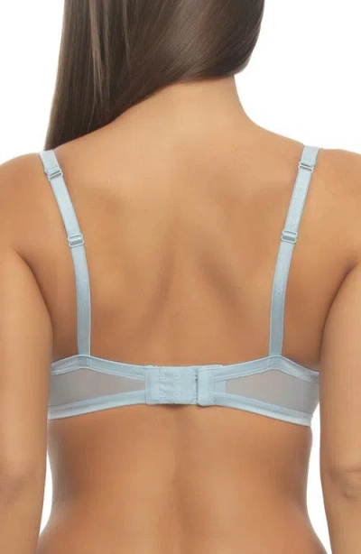 Felina Allure Underwire Bra In Blue