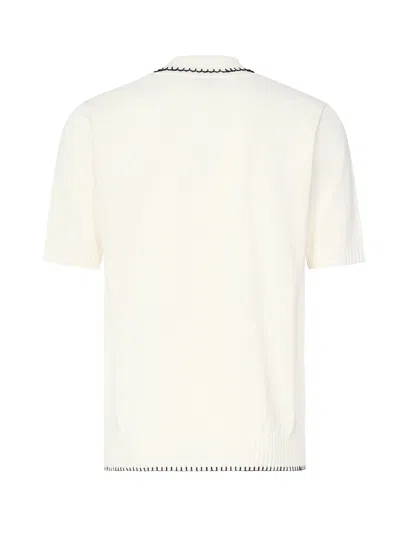 Eleventy Wool Polo Shirt