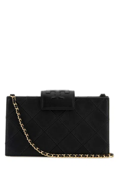 Tory Burch Black Fleming Mini Crossbody Bag