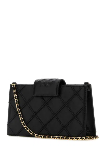 Tory Burch Black Fleming Mini Crossbody Bag