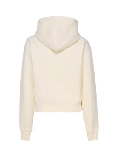 Jacquemus Cotton Hoodie With Drawstring Hood And Ribbed Details