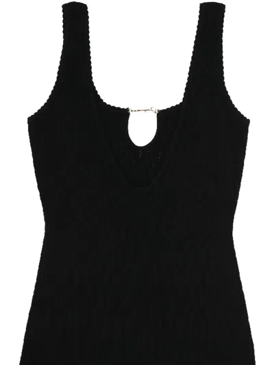 Jacquemus La Mini Robe Sierra Knitted Mini Dress
