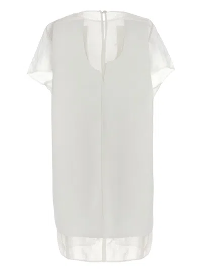 Khaite Winona Dress In White