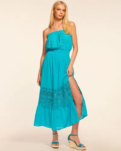 Ramy Brook Cambridge Strapless Coverup Maxi Dress