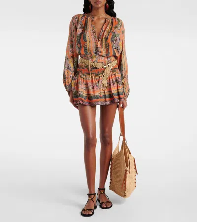 Isabel Marant May Blouse In Orange