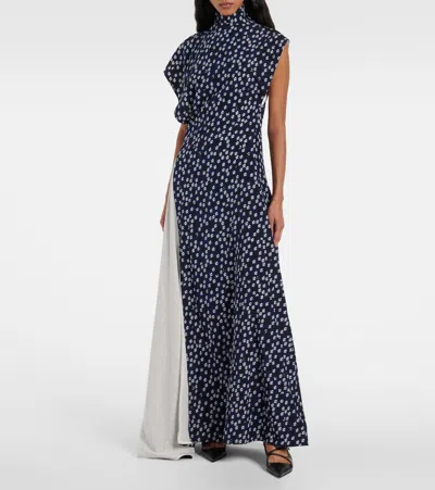 Proenza Schouler Slash Crossover Slingback Leather Pumps In Black