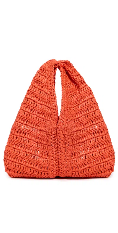A.l.c A. L.c. Simone Raffia Bag Poppy