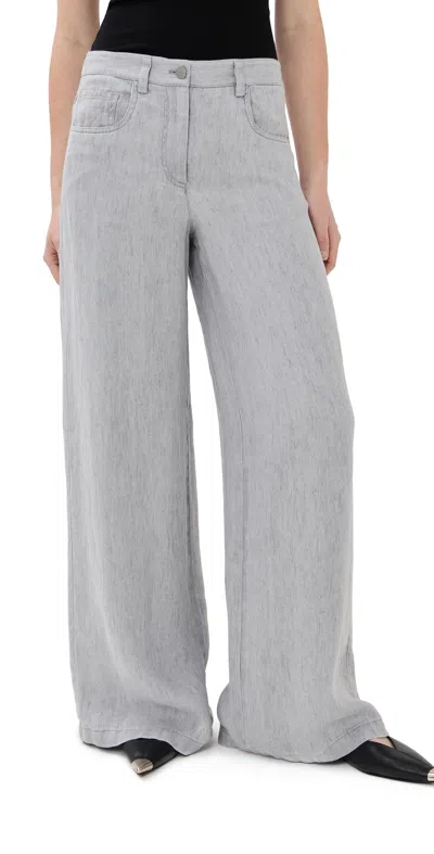 Twp Tiny Dancer Jeans In Light Heather Grey