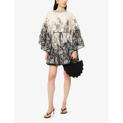Zimmermann Rhiannon Lantern Mini Dress