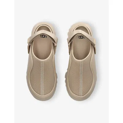 Ugg Sand Rubber And Mesh Peakmod Slippers