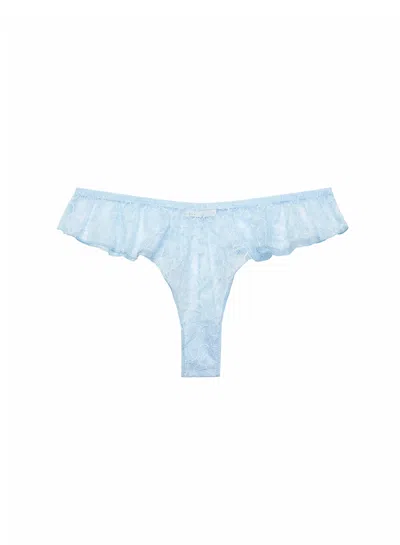 Fleur Du Mal Jasmine Lace Flutter Briefs