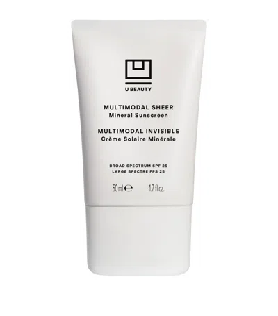 U Beauty Multimodal Sheer Mineral Sunscreen 1.7 Oz.