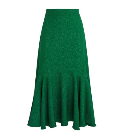 Edeline Lee Bubble Jacquard Hannah Midi Skirt
