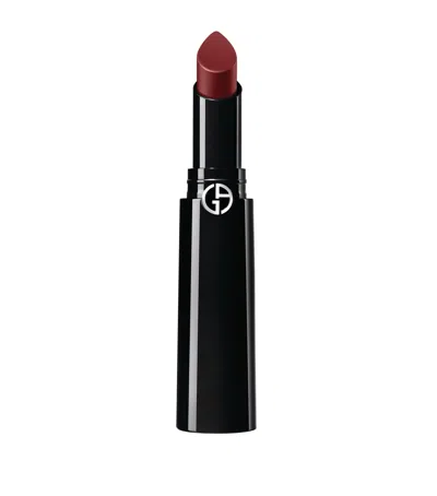 Armani Collezioni Lip Power Vivid Color Long Wear Lipstick In Brown