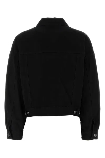 Apc A.p.c. Black Denim Cally Jacket