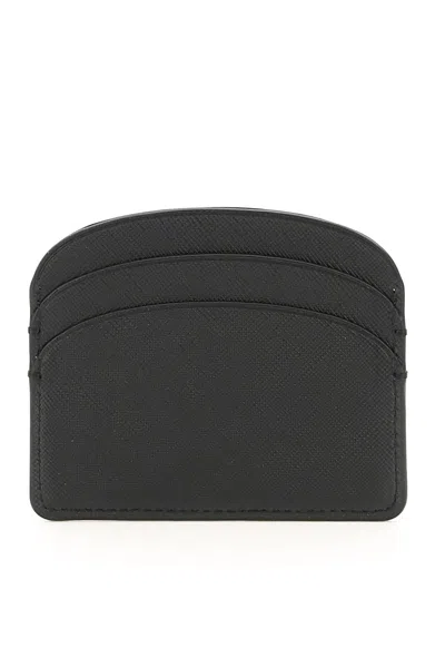 Apc A.p.c. Demi Lune Leather Card Holder