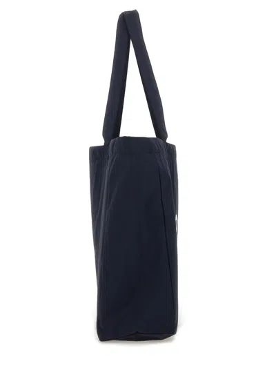 Apc A.p.c. Navy Blue Fabric A.p.c. X Asics  Diane Shopping Bag
