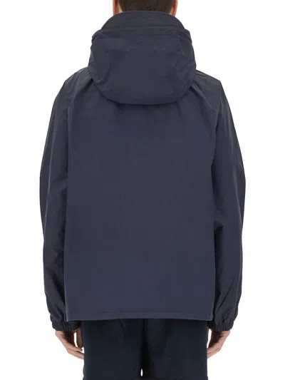 Apc A.p.c. Navy Blue Polyester A.p.c. X Asics Meadow Jacket