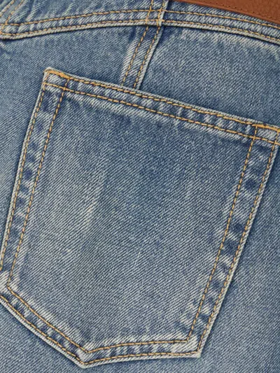 Alexander Mcqueen Alexander Mc Queen Denim Long Skirt