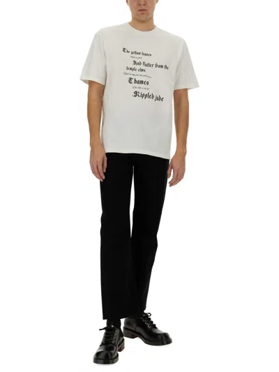 Alexander Mcqueen Skull Detailed Straight-leg Jeans