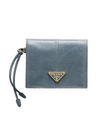 Prada Bifold Soft Leather Wallet