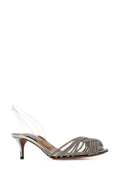 Aquazzura Transparent Pvc Gatsby 50 Pumps