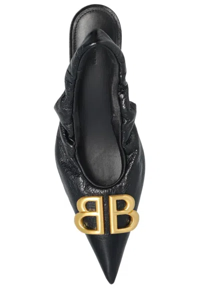 Balenciaga Monaco 50mm Slingback Pumps